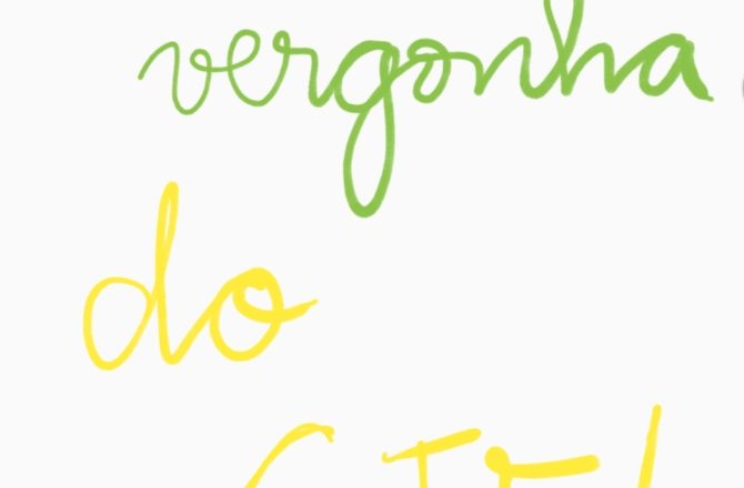 Fragmentos de pensamento: um brasileiro envergonhado